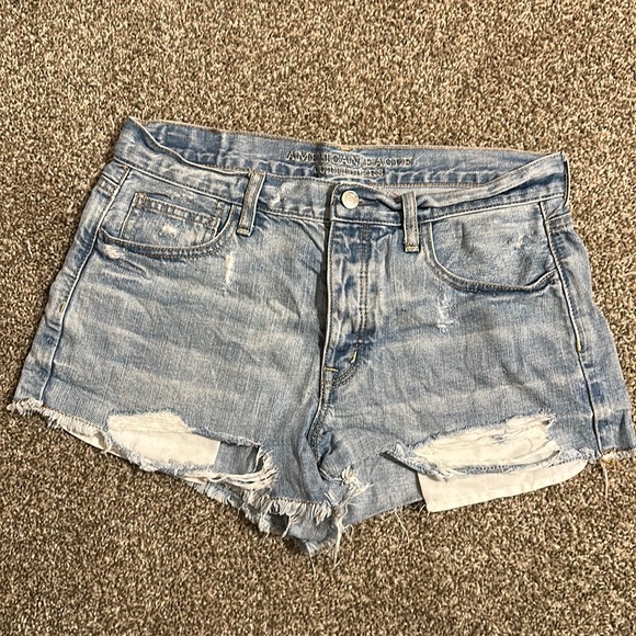 American Eagle Outfitters Pants - American eagle light blue jean shorts